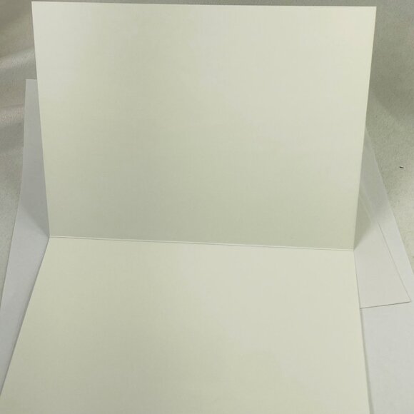 Vincent Van Gogh Painting The Plain Of Auvers  Blank Greeting Card With Envelope - Picture 3 of 7